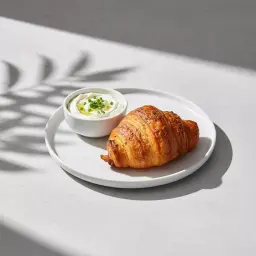 Croissant Garlic Cream Cheese